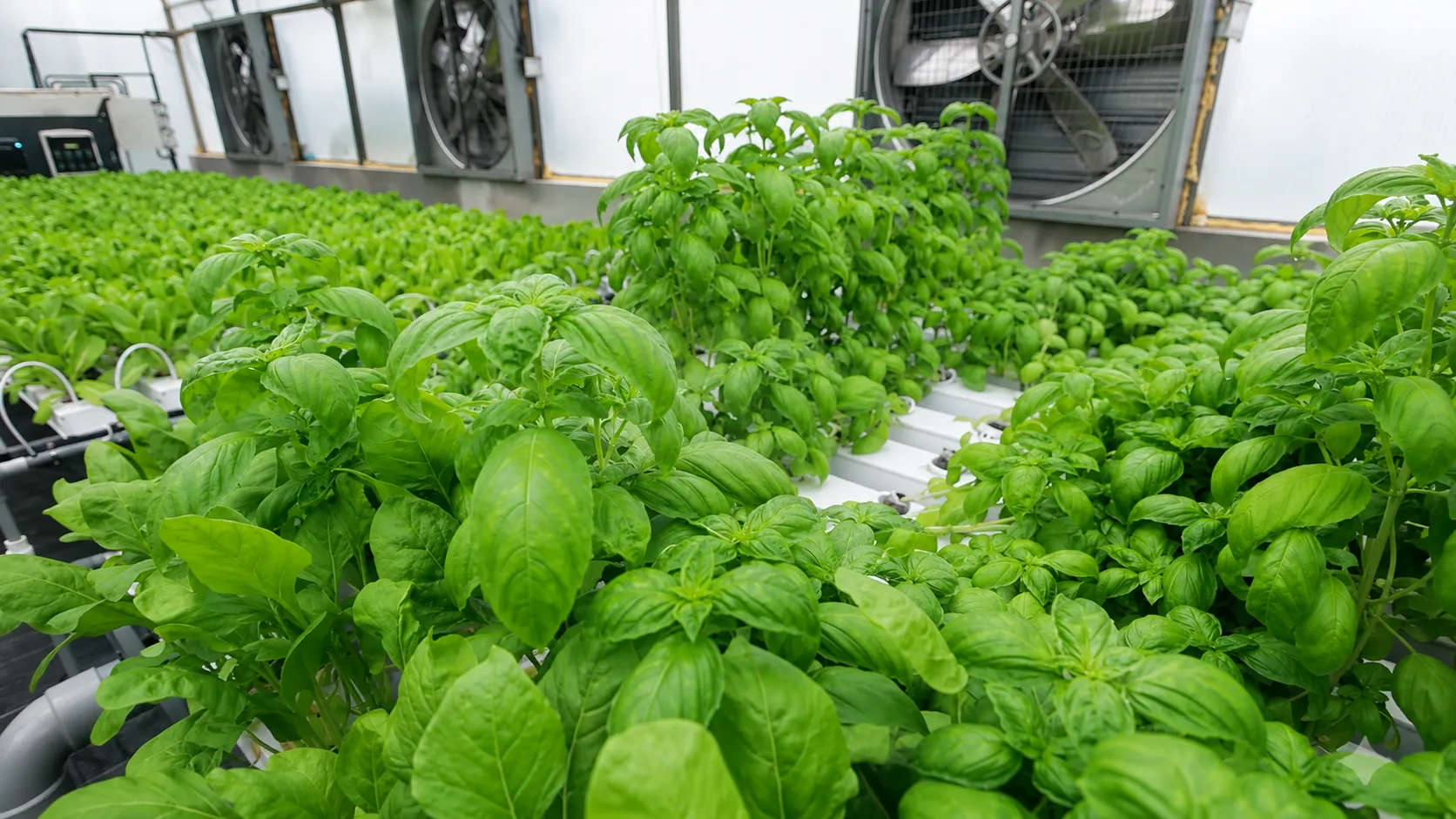 High-Yield Basil Hydroponic Cultivation