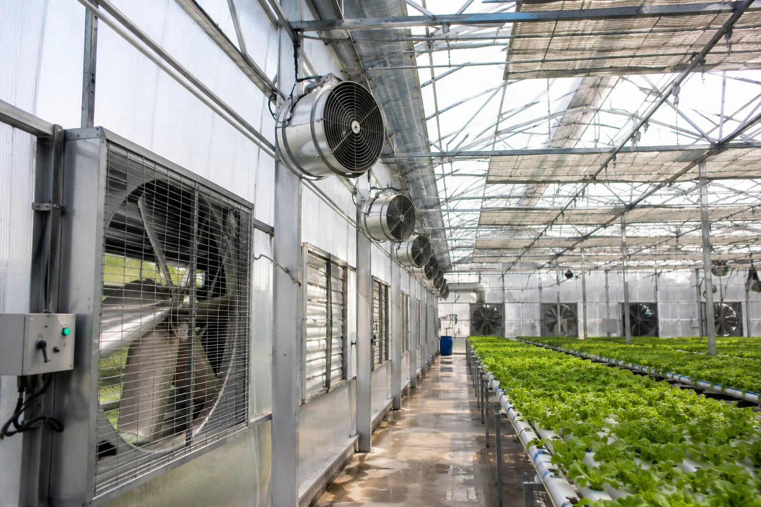 Indoor climate control for temperature and humidity