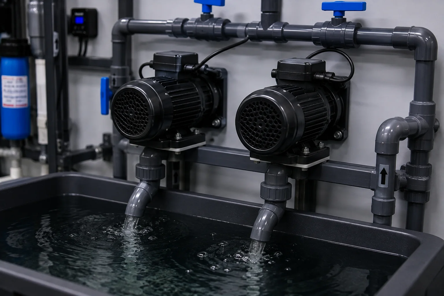 Smart irrigation pump control automation