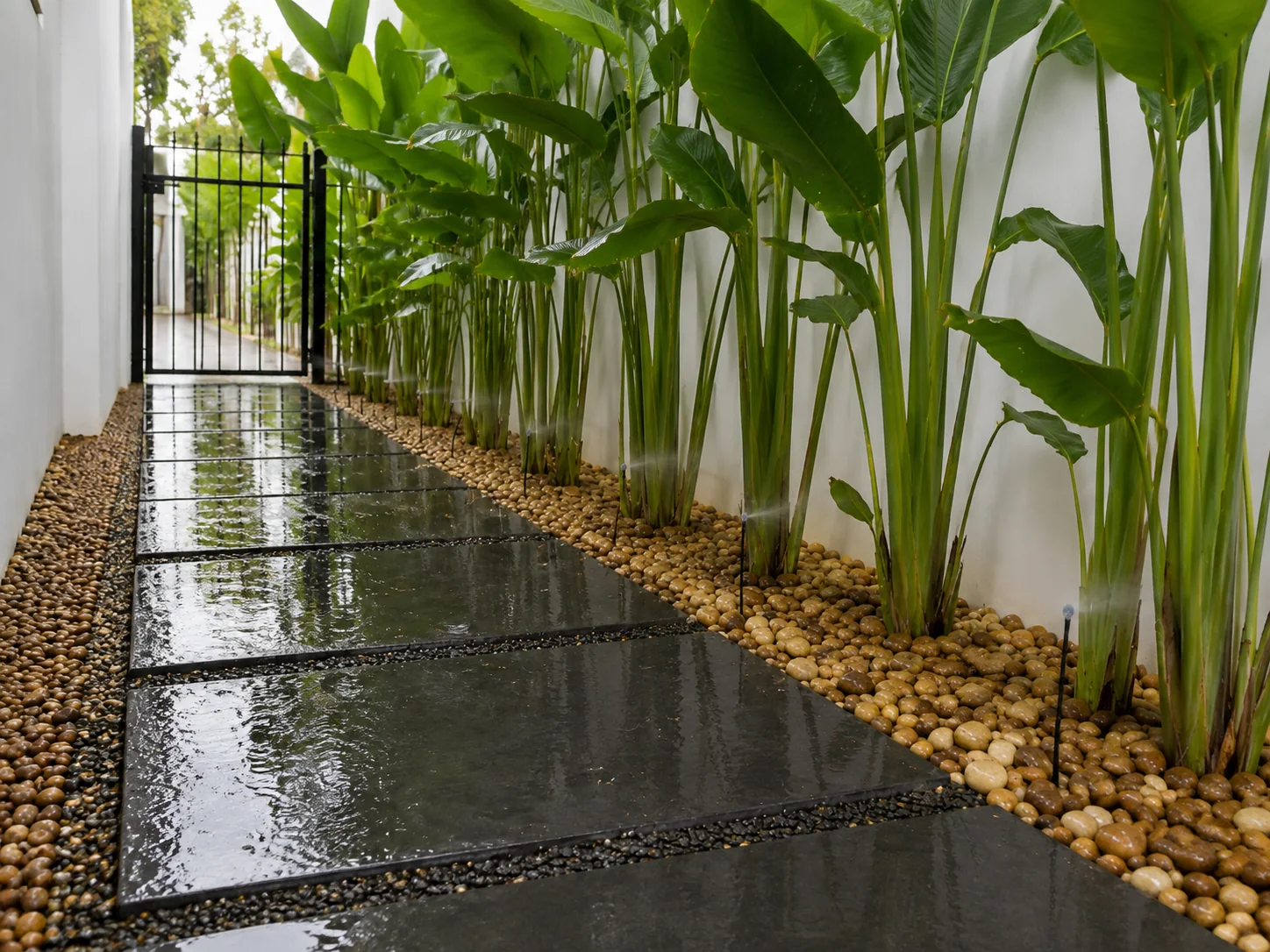 Tropical planting that holds up through monsoon and heat
